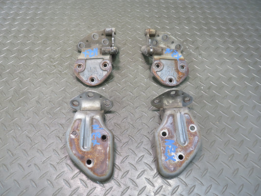 79-83 Datsun Nissan 280ZX S130 Left & Right Lower & Upper Door Hinge Set OEM
