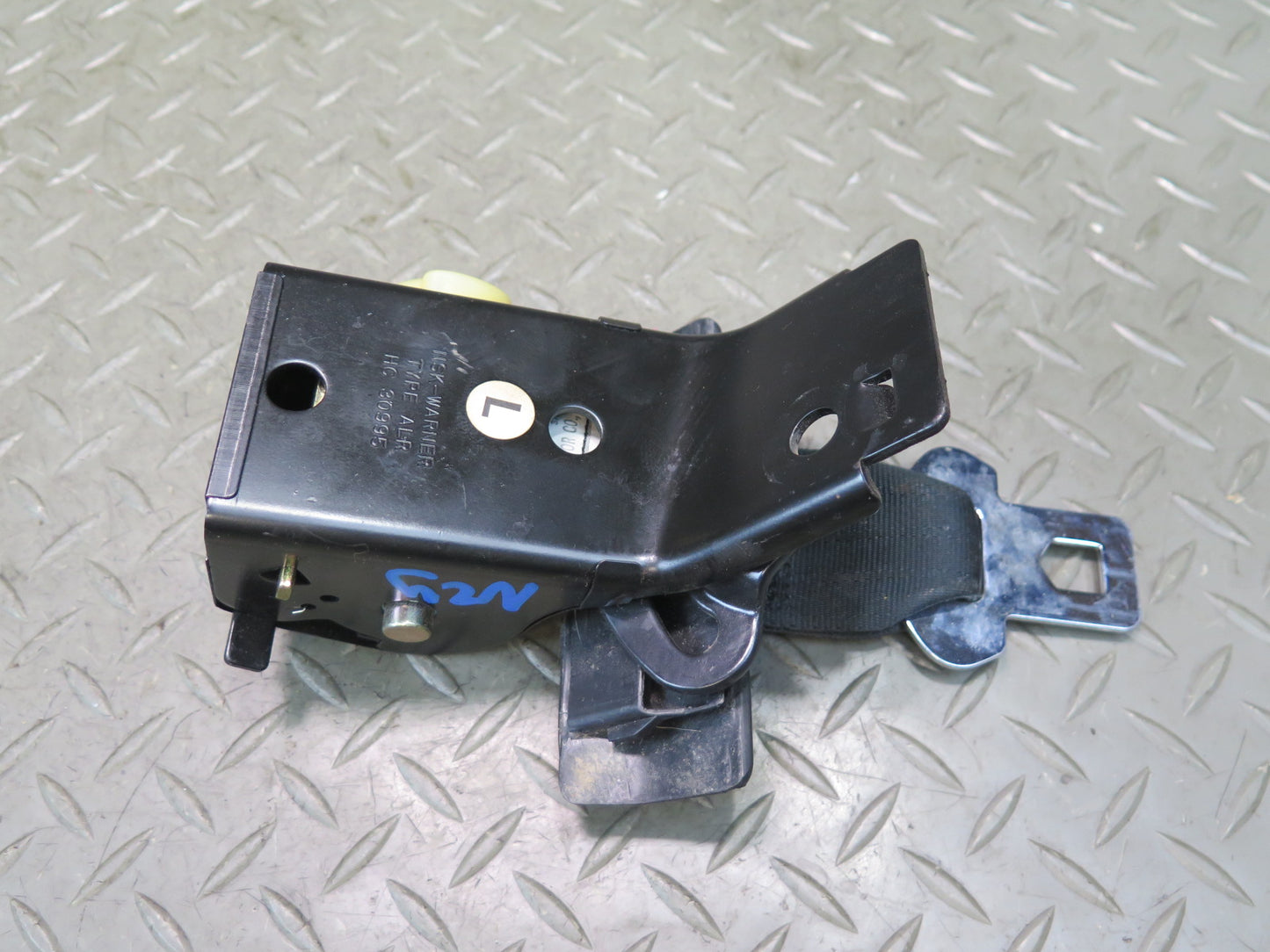84-89 NISSAN 300ZX Z31 REAR LEFT & RIGHT SIDE SEATBELT RETRACTOR SET OEM