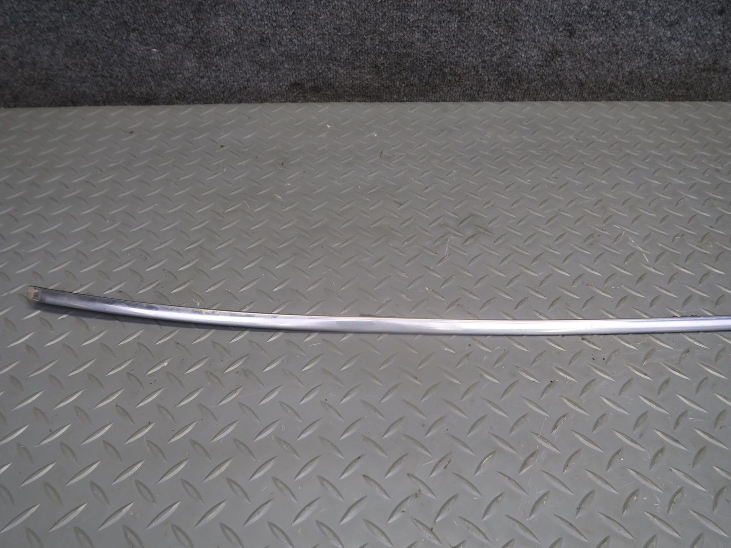 87-89 Nissan Z31 300ZX Front Windshield Chrome Trim Molding Cover Set OEM