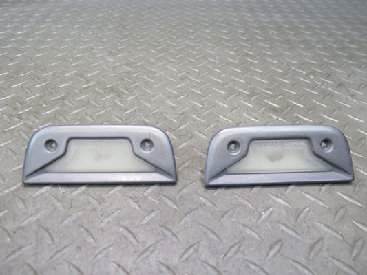 1987 Nissan Z31 300ZX Set of 2 Rear Left & Right License Plate Light Lamp OEM