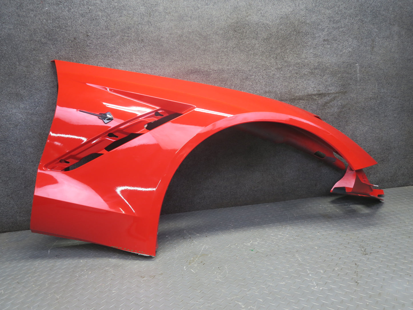 14-19 Chevrolet Corvette C7 Stingray Front Right Fender Shell Panel RED OEM