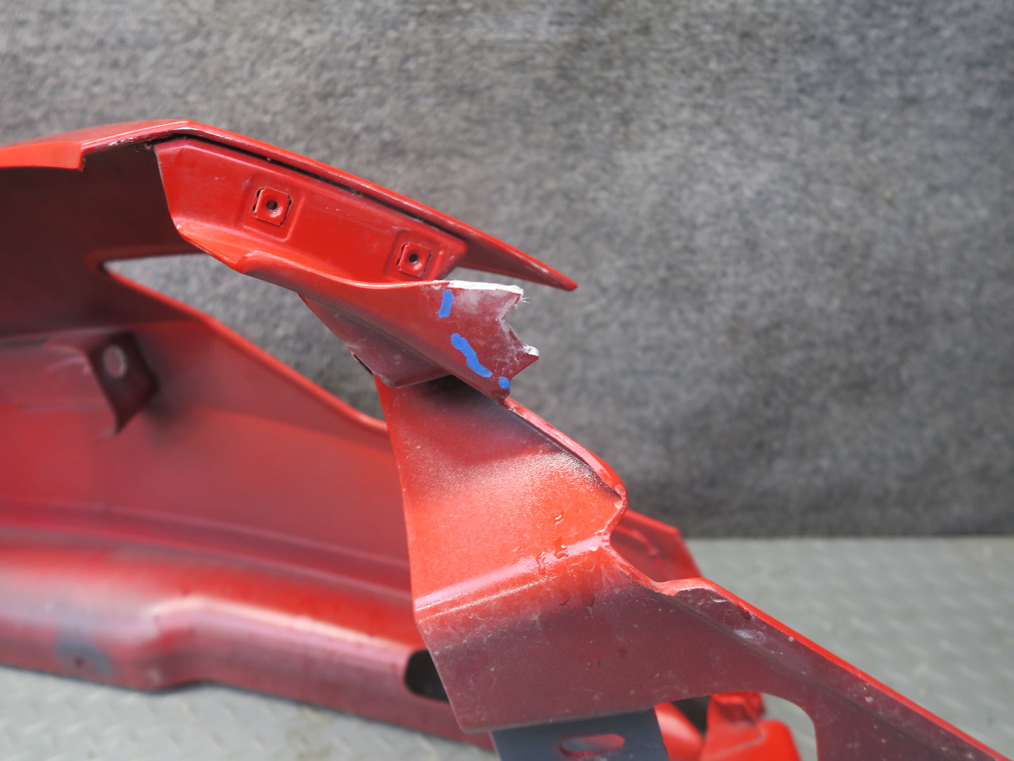 14-19 Chevrolet Corvette C7 Stingray Front Right Fender Shell Panel RED OEM