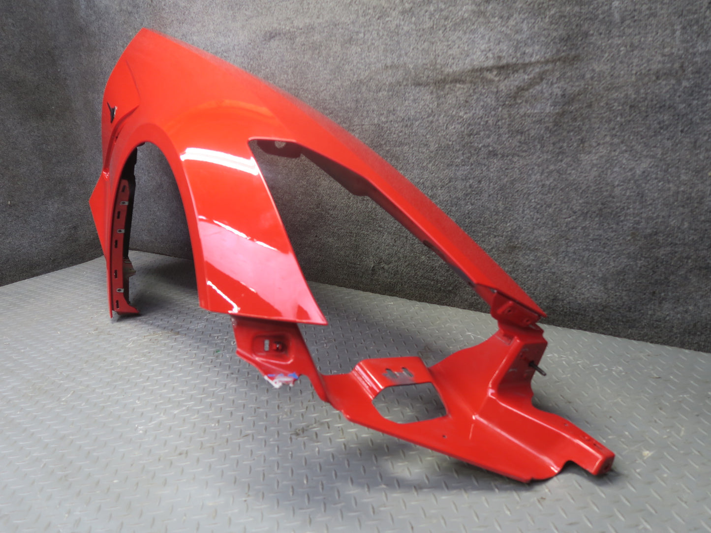 14-19 Chevrolet Corvette C7 Stingray Front Right Fender Shell Panel RED OEM