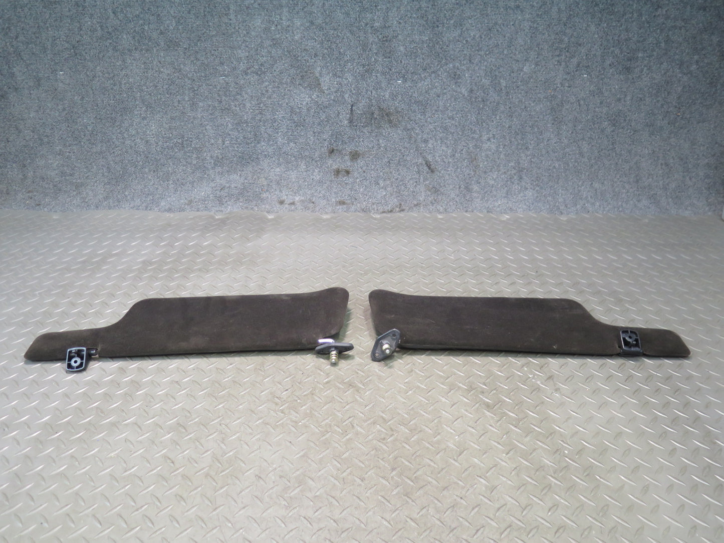 84-89 Nissan Z31 300ZX Set of 2 Front Left & Right Sun Visor OEM