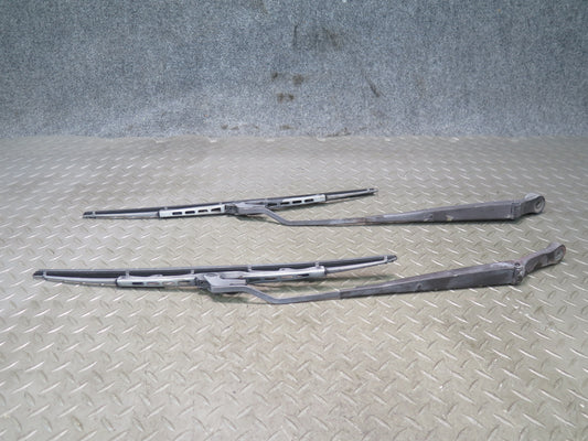 84-89 Nissan Z31 300ZX Set of 2 Front Windshield Left & Right Wiper Arm OEM