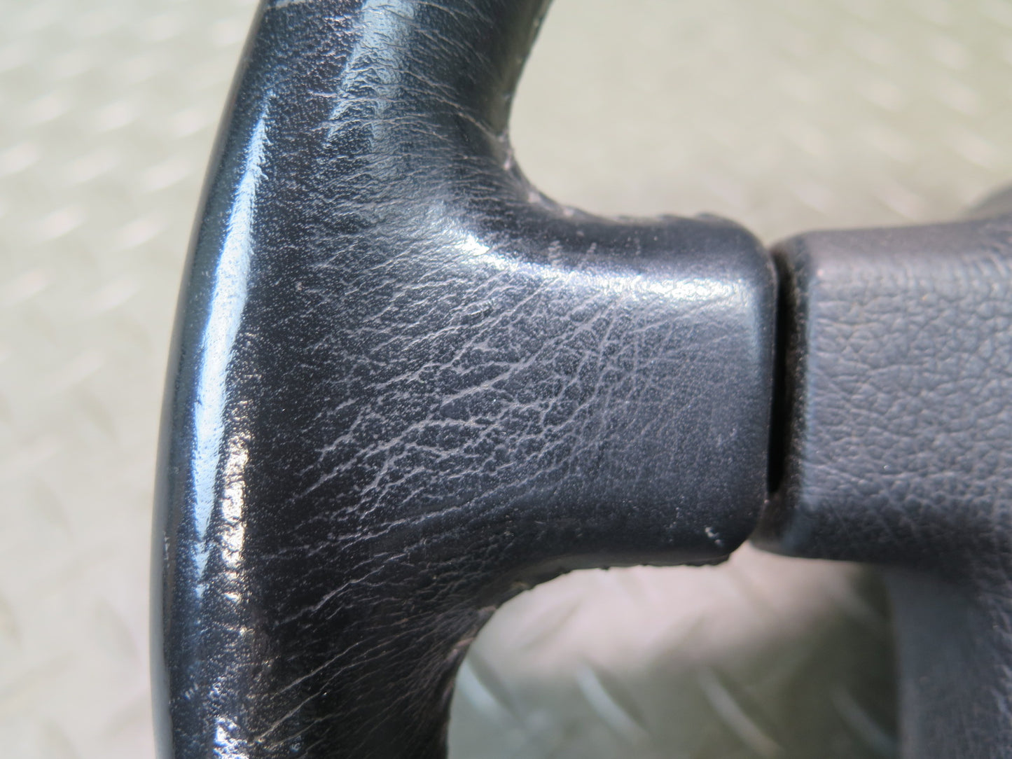 1987 Nissan Z31 300ZX GLL Leather Steering Black w Controls OEM