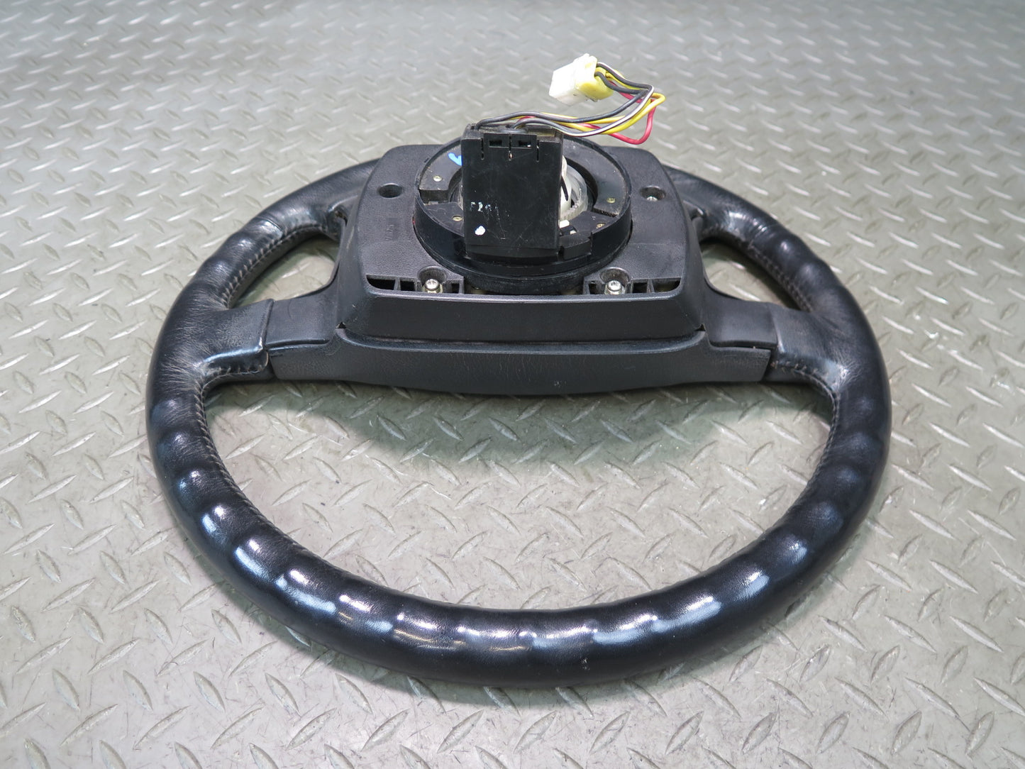 1987 Nissan Z31 300ZX GLL Leather Steering Black w Controls OEM