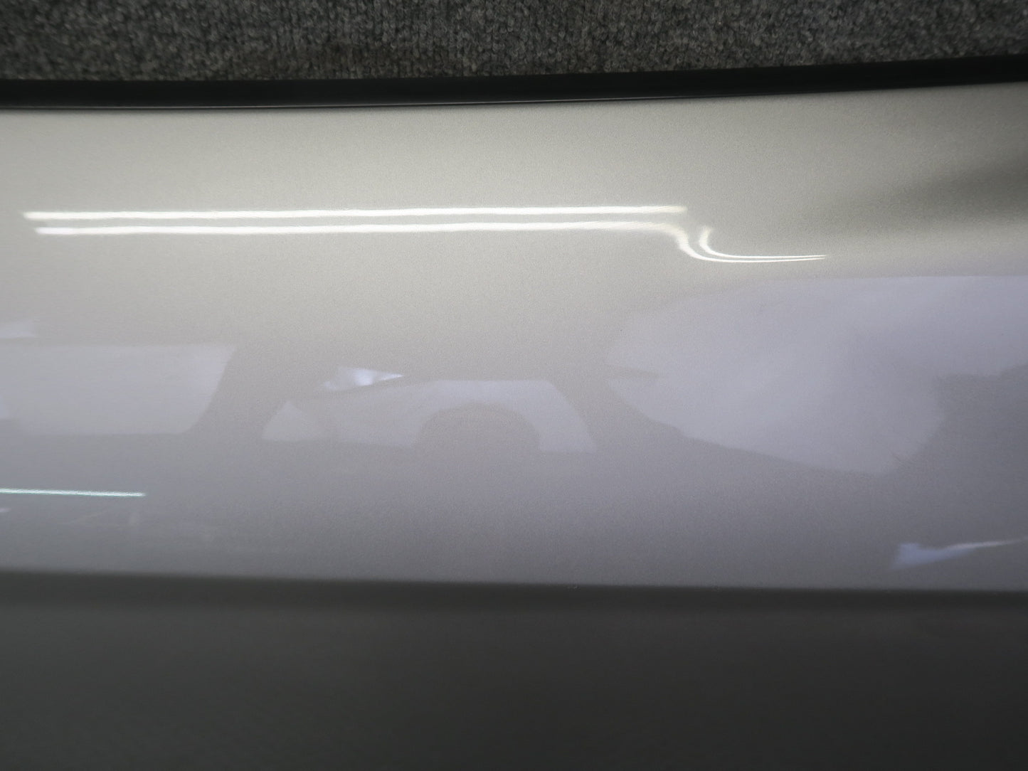 05-13 Chevrolet Corvette C6 Left Door Shell Panel Tarnished Silver Metallic OEM