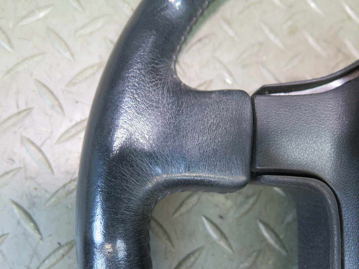 1987 Nissan Z31 300ZX GLL Leather Steering Black w Controls OEM
