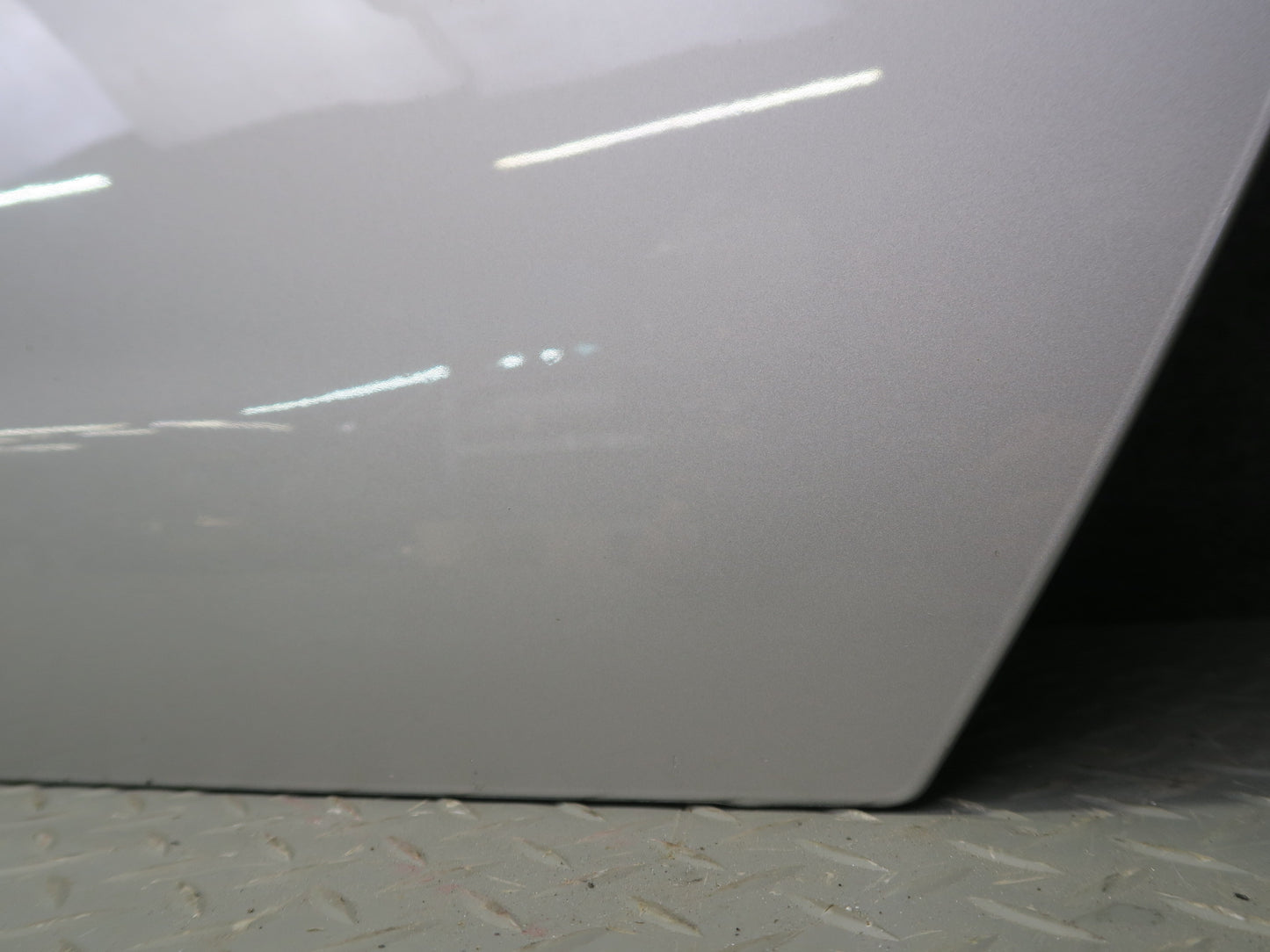 05-13 Chevrolet Corvette C6 Left Door Shell Panel Tarnished Silver Metallic OEM