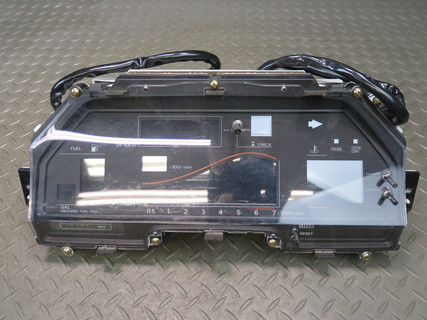 87-89 Nissan Z31 300ZX NA A/T Digital Instrument Cluster Gauge Speedometer OEM