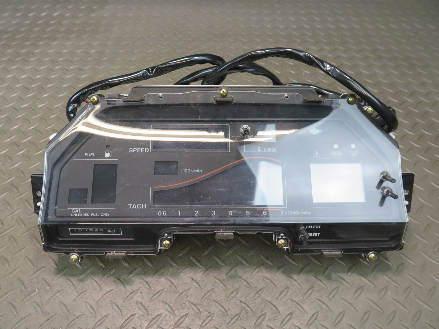 87-89 Nissan Z31 300ZX NA A/T Digital Instrument Cluster Gauge Speedometer OEM