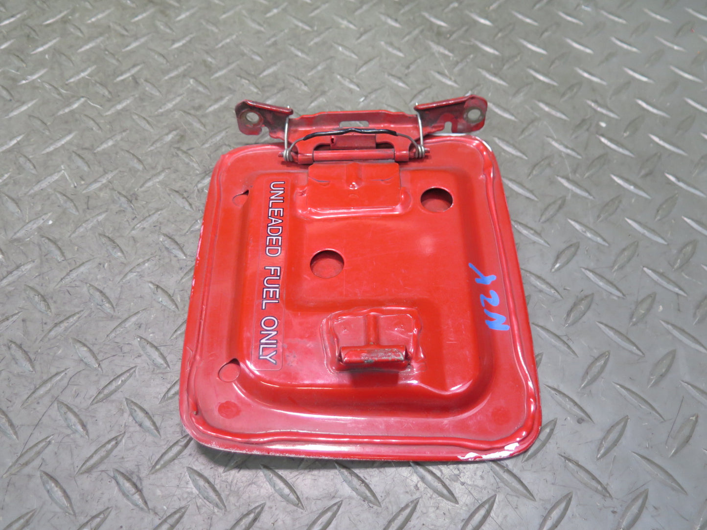 86-89 Nissan Z31 300ZX 2+2 Fuel Tank Filler Door Lid Cover OEM