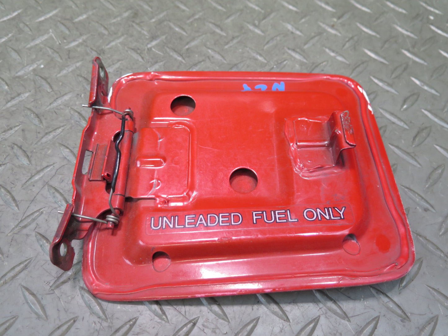 86-89 Nissan Z31 300ZX 2+2 Fuel Tank Filler Door Lid Cover OEM