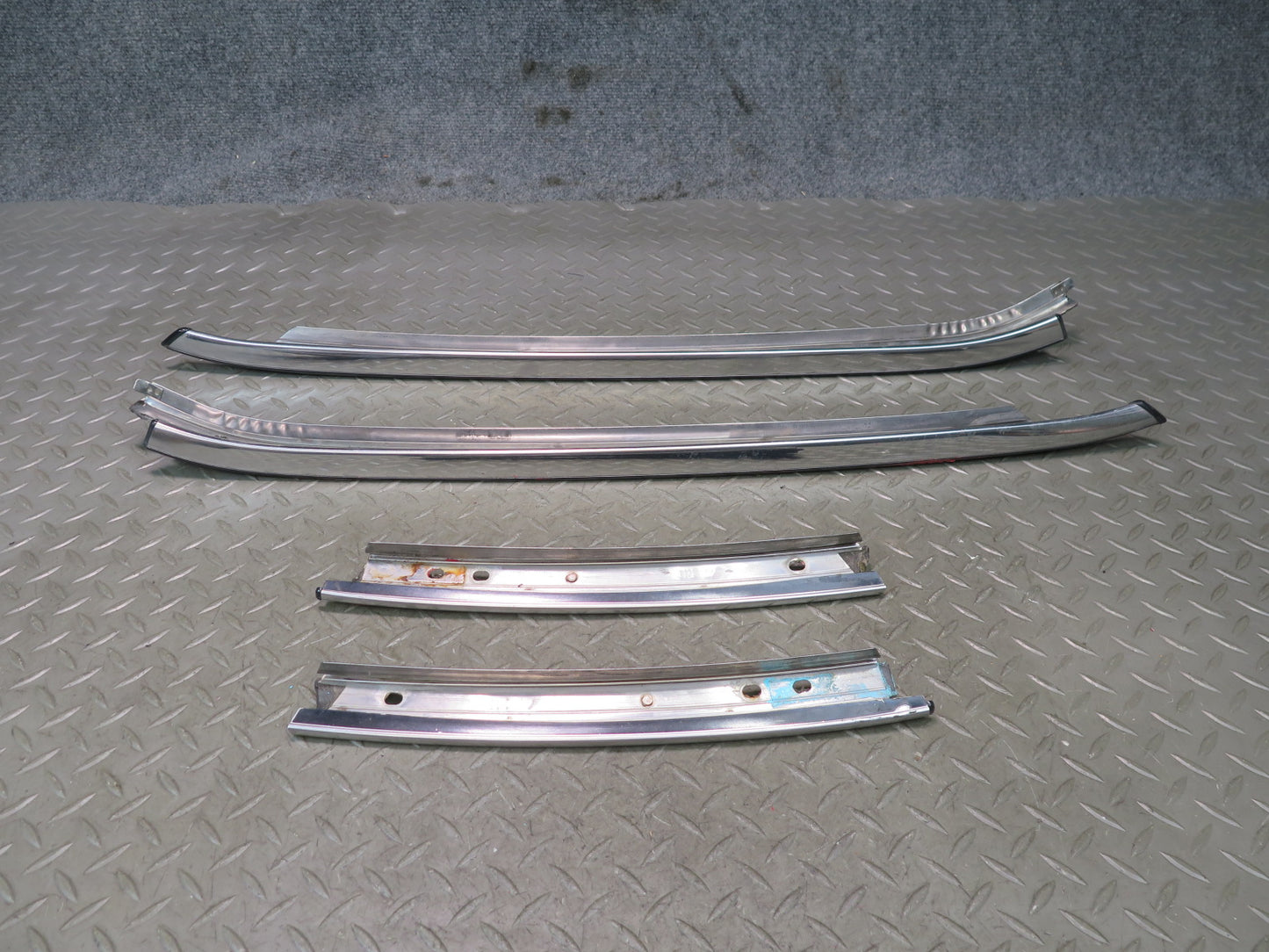 87-89 Nissan Z31 300ZX 2+2 Set of 4 A & B Pillar T-top Trim Cover Molding OEM