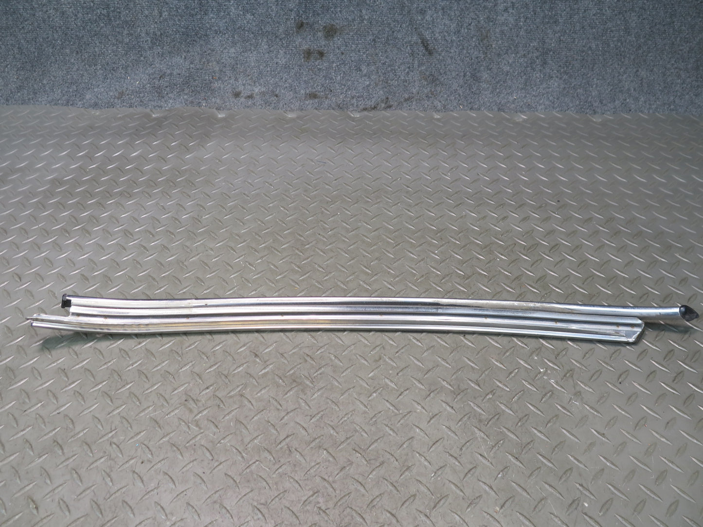 87-89 Nissan Z31 300ZX 2+2 Set of 4 A & B Pillar T-top Trim Cover Molding OEM