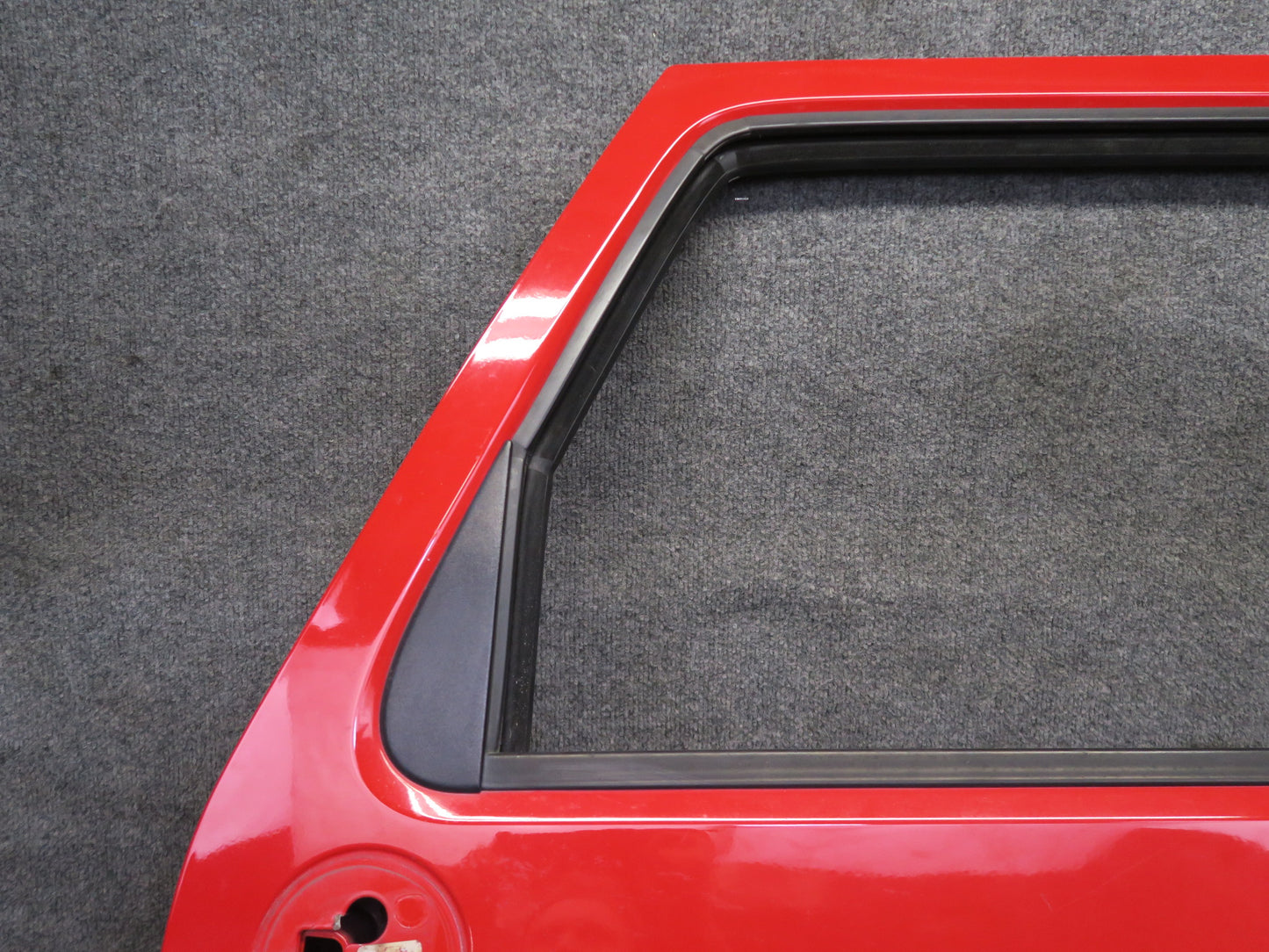 11-18 Jeep Wrangler JK 4-DOOR Front Left Door Shell Panel RED OEM