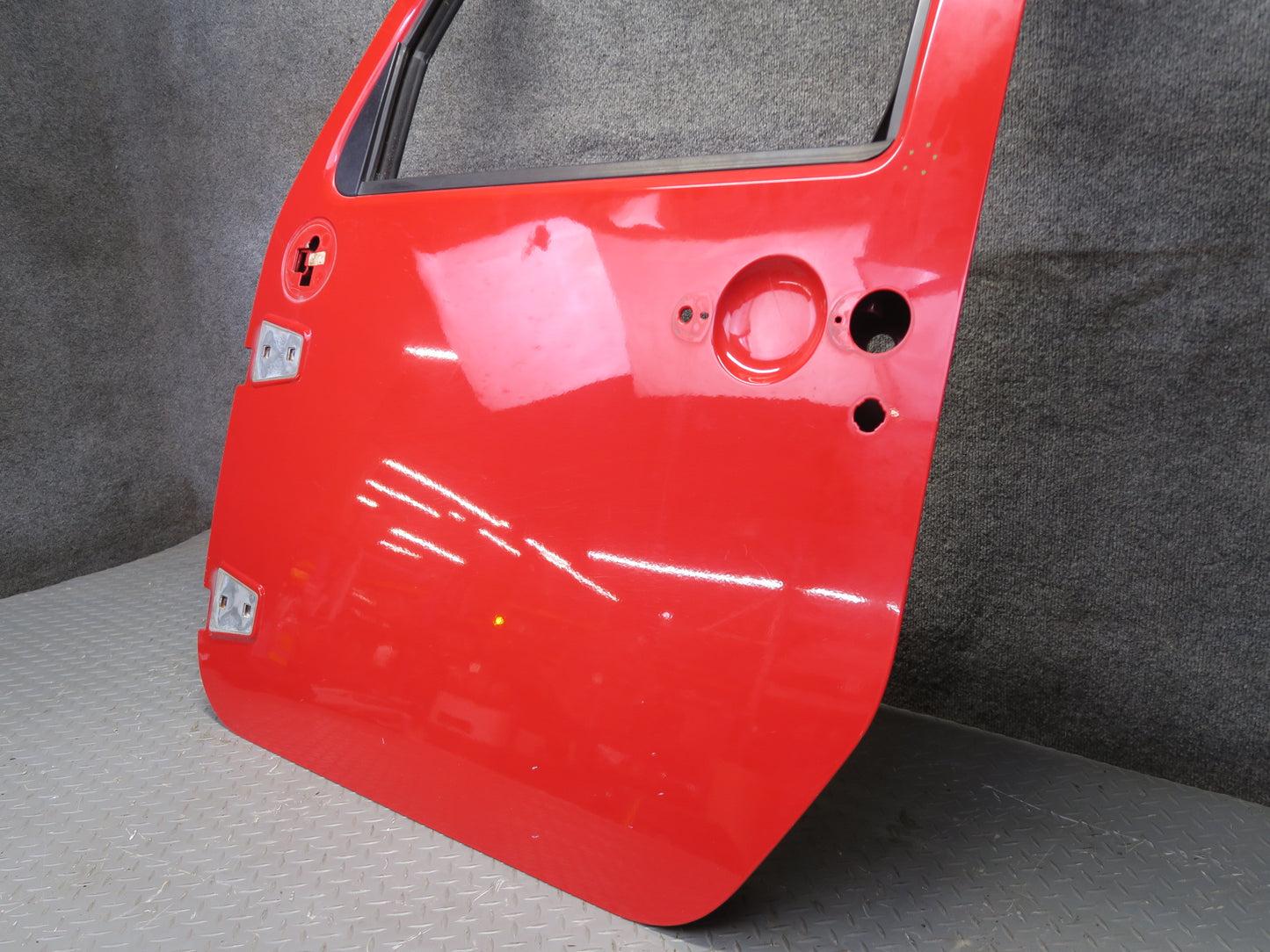11-18 Jeep Wrangler JK 4-DOOR Front Left Door Shell Panel RED OEM