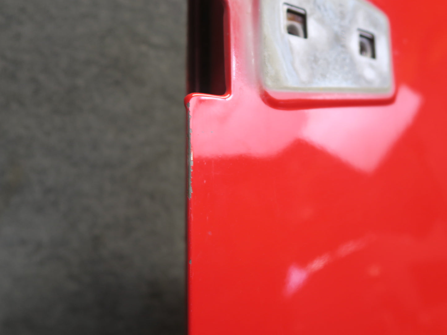 11-18 Jeep Wrangler JK 4-DOOR Front Left Door Shell Panel RED OEM