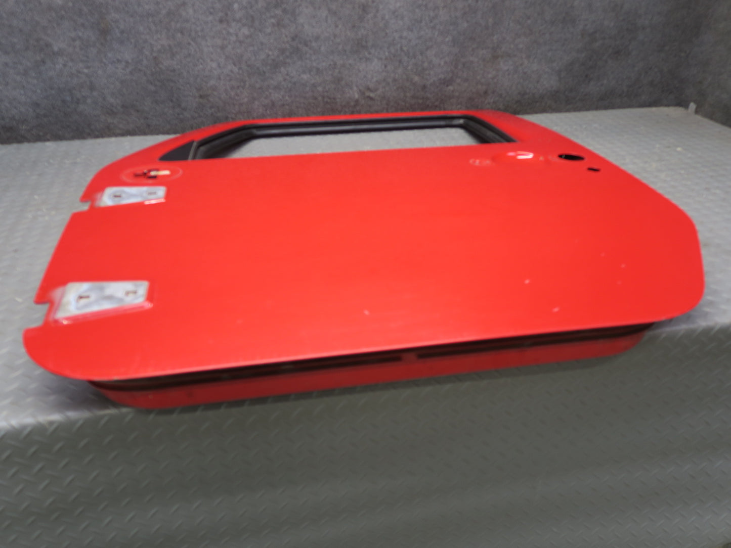 11-18 Jeep Wrangler JK 4-DOOR Front Left Door Shell Panel RED OEM