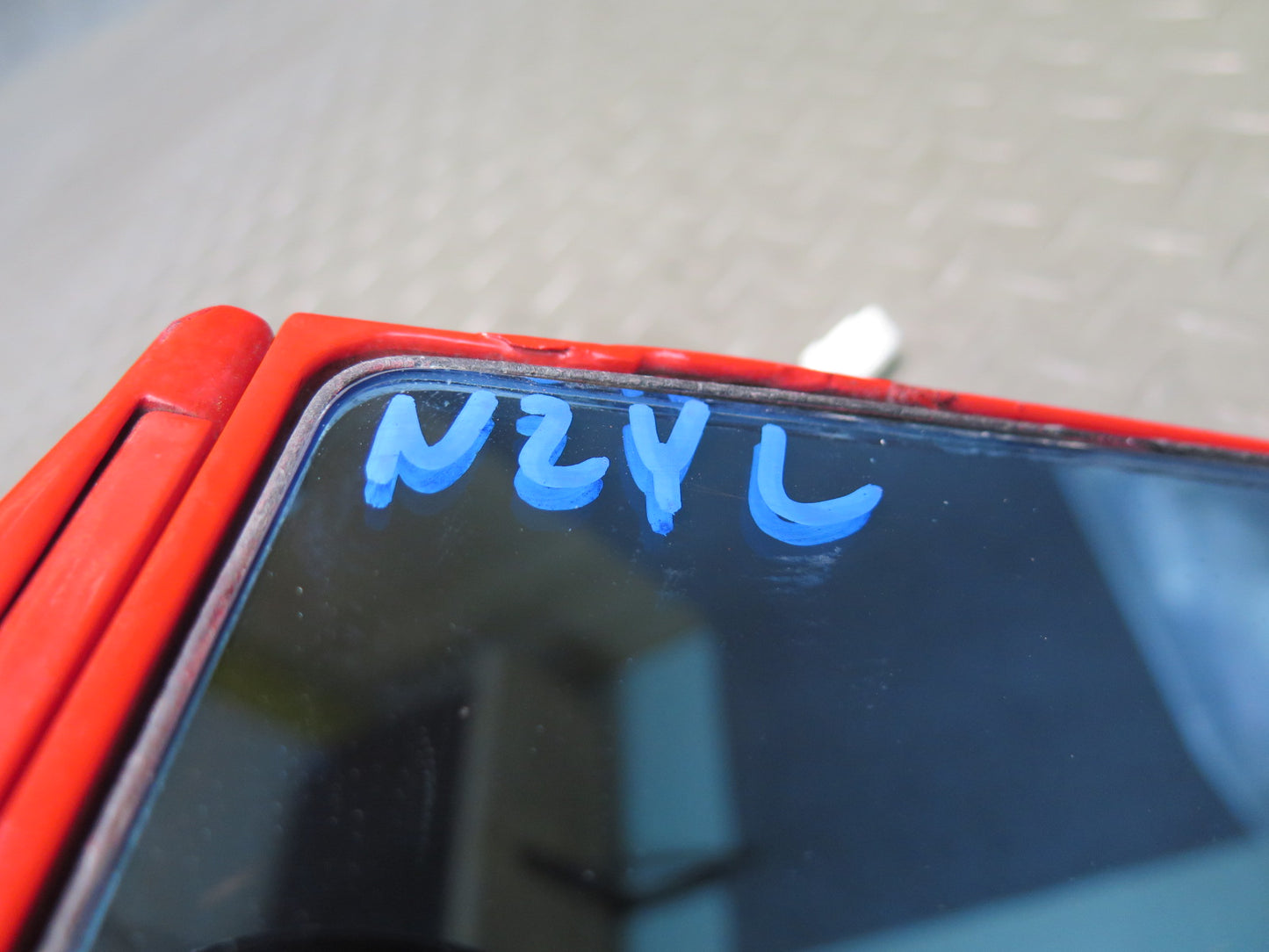 85-89 Nissan Z31 300ZX 2+2 Left Door Side View Exterior Power Heated Mirror OEM