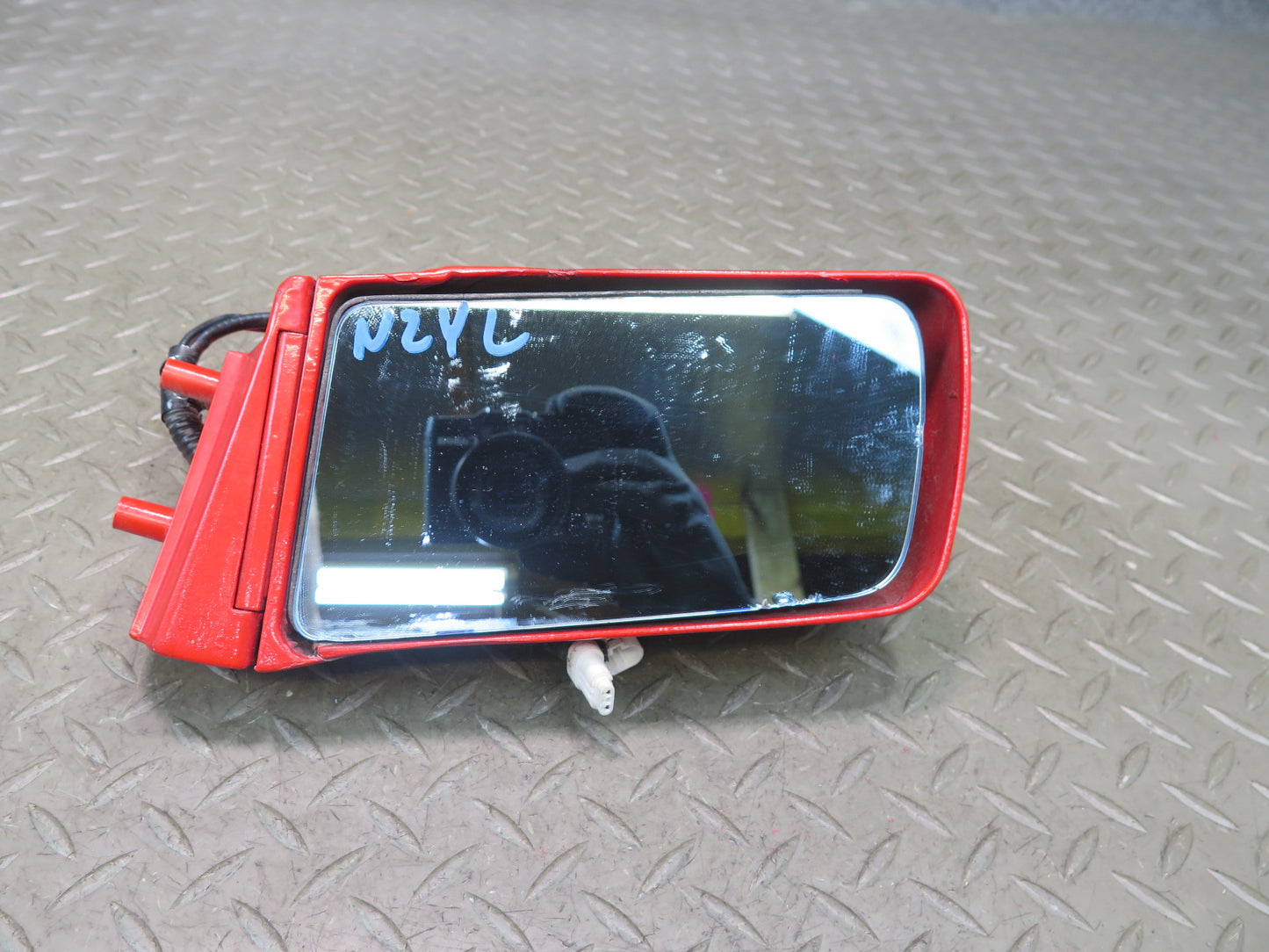 85-89 Nissan Z31 300ZX 2+2 Left Door Side View Exterior Power Heated Mirror OEM