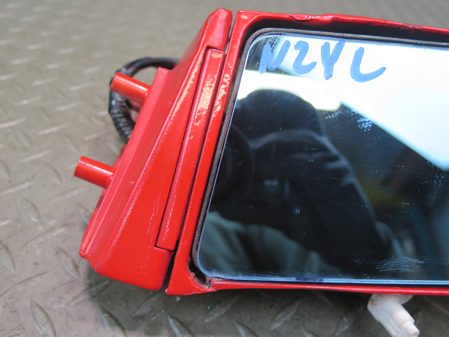 85-89 Nissan Z31 300ZX 2+2 Left Door Side View Exterior Power Heated Mirror OEM