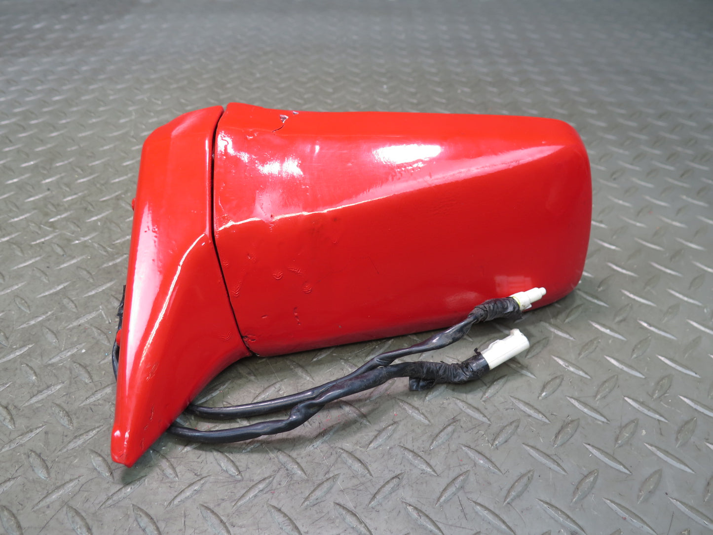 85-89 Nissan Z31 300ZX 2+2 Left Door Side View Exterior Power Heated Mirror OEM