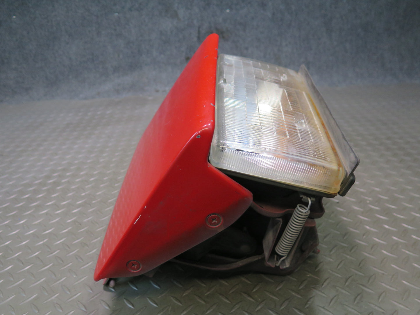 87-89 Nissan Z31 300ZX Front Right POP UP Headlight Lamp w Cover OEM
