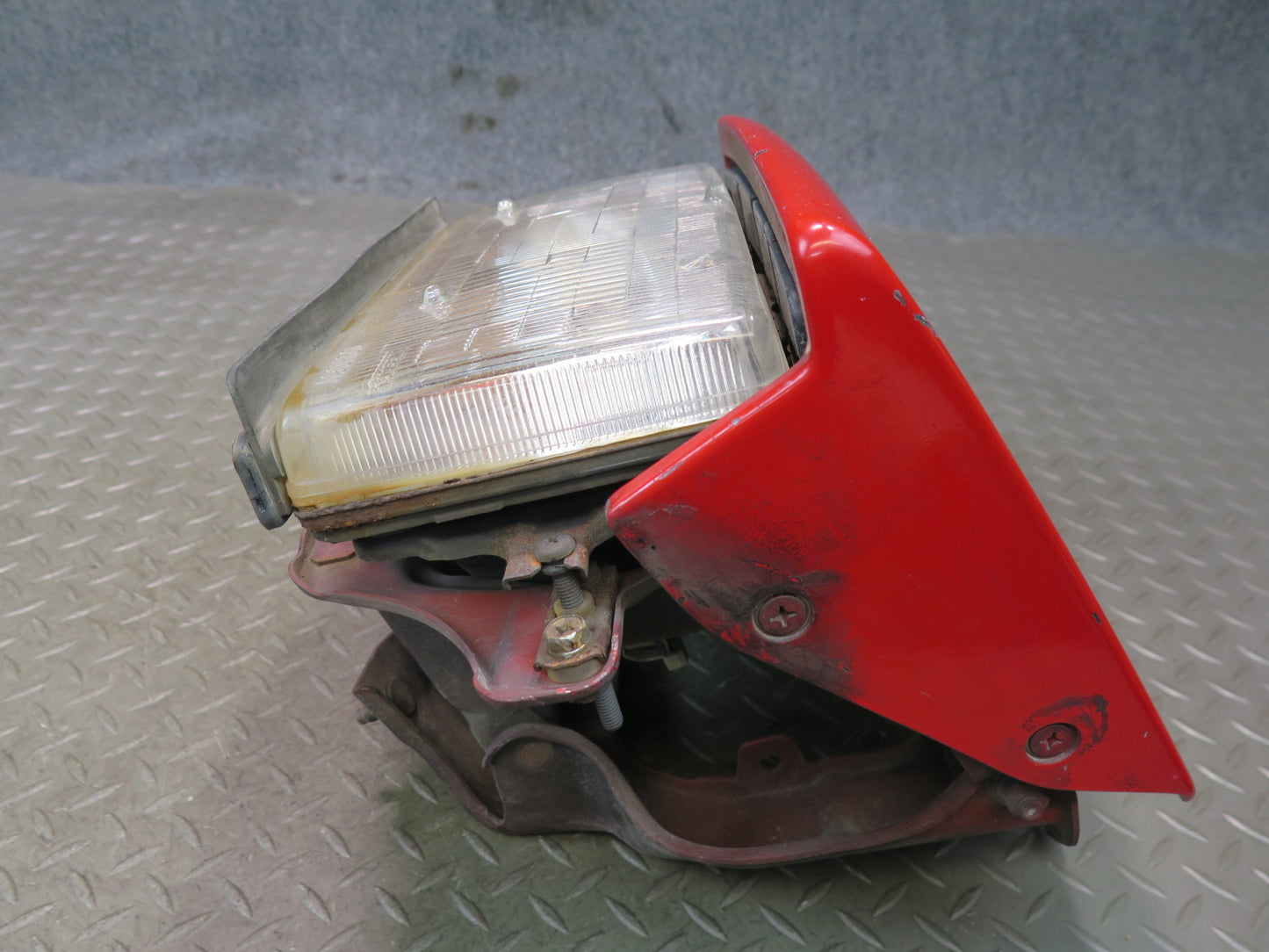 87-89 Nissan Z31 300ZX Front Right POP UP Headlight Lamp w Cover OEM
