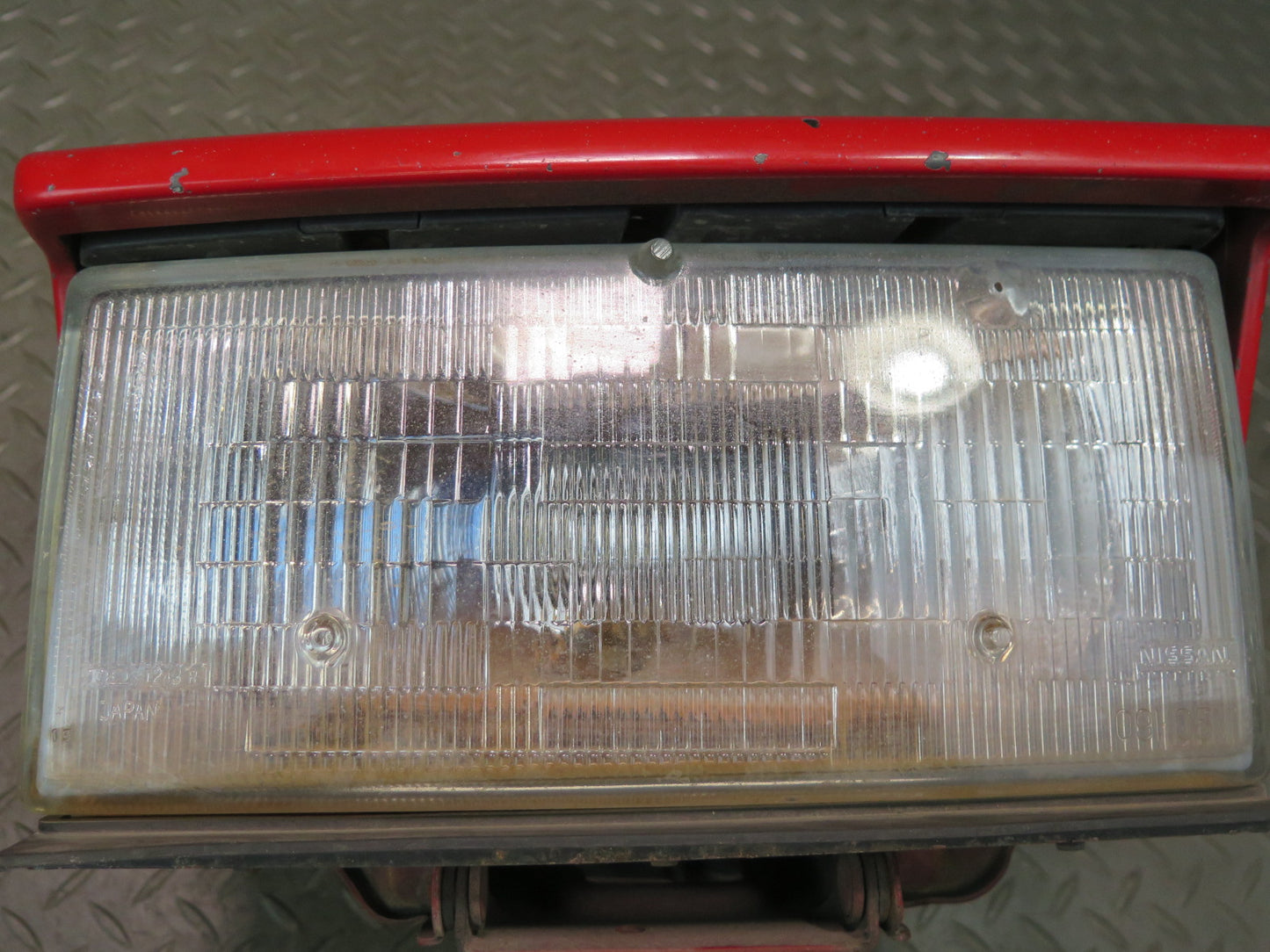 87-89 Nissan Z31 300ZX Front Right POP UP Headlight Lamp w Cover OEM