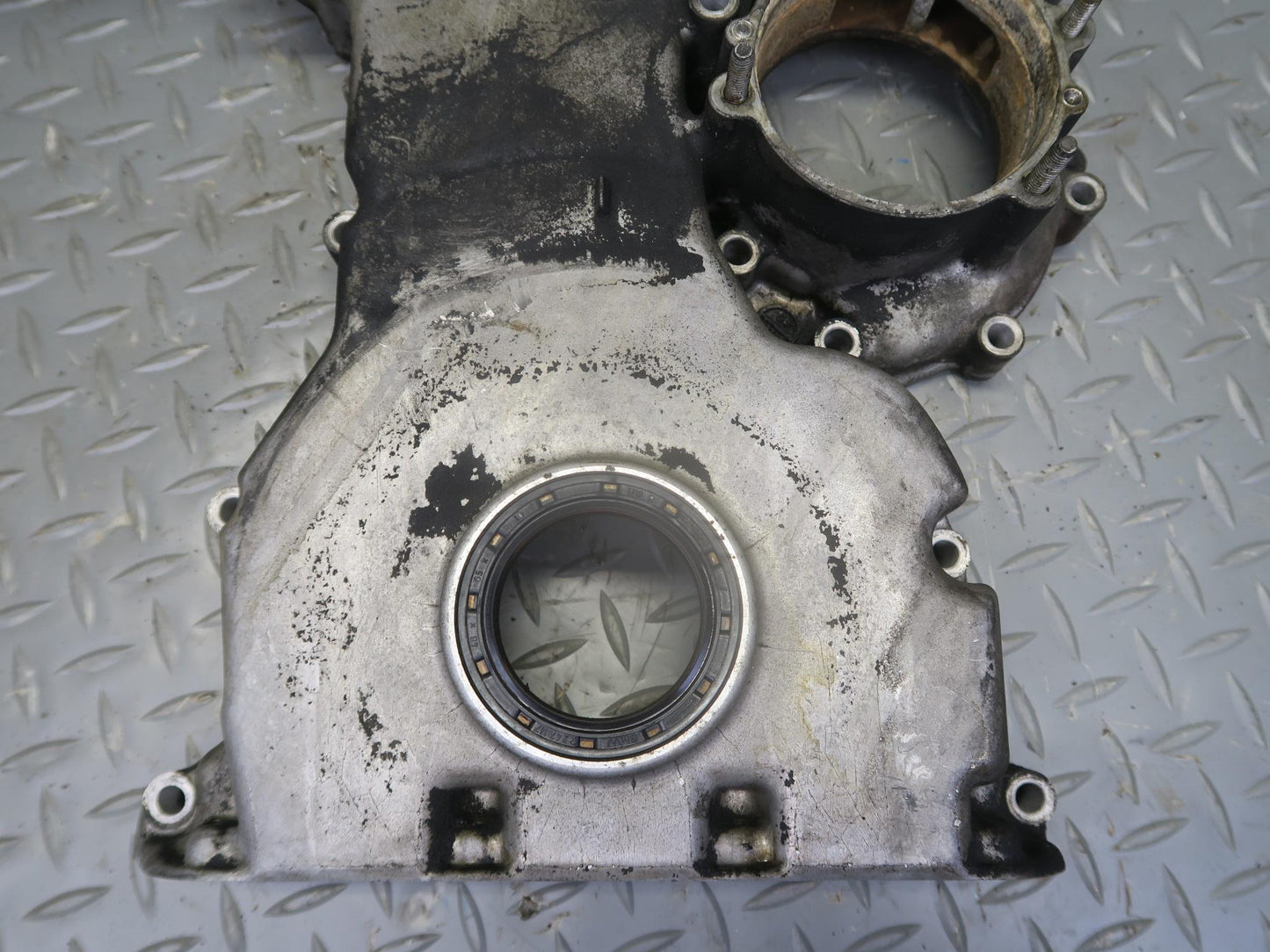 01-06 BMW E53 E46 330Ci M54 M52 Engine Motor Lower Timing Cover 1706280 OEM
