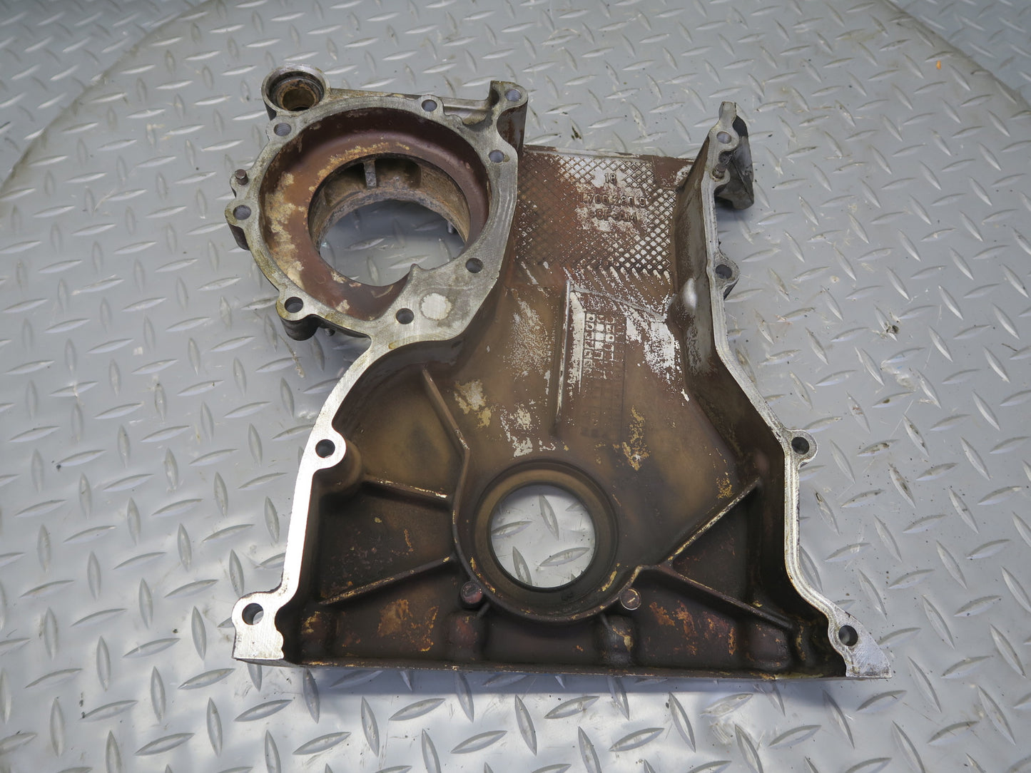 01-06 BMW E53 E46 330Ci M54 M52 Engine Motor Lower Timing Cover 1706280 OEM