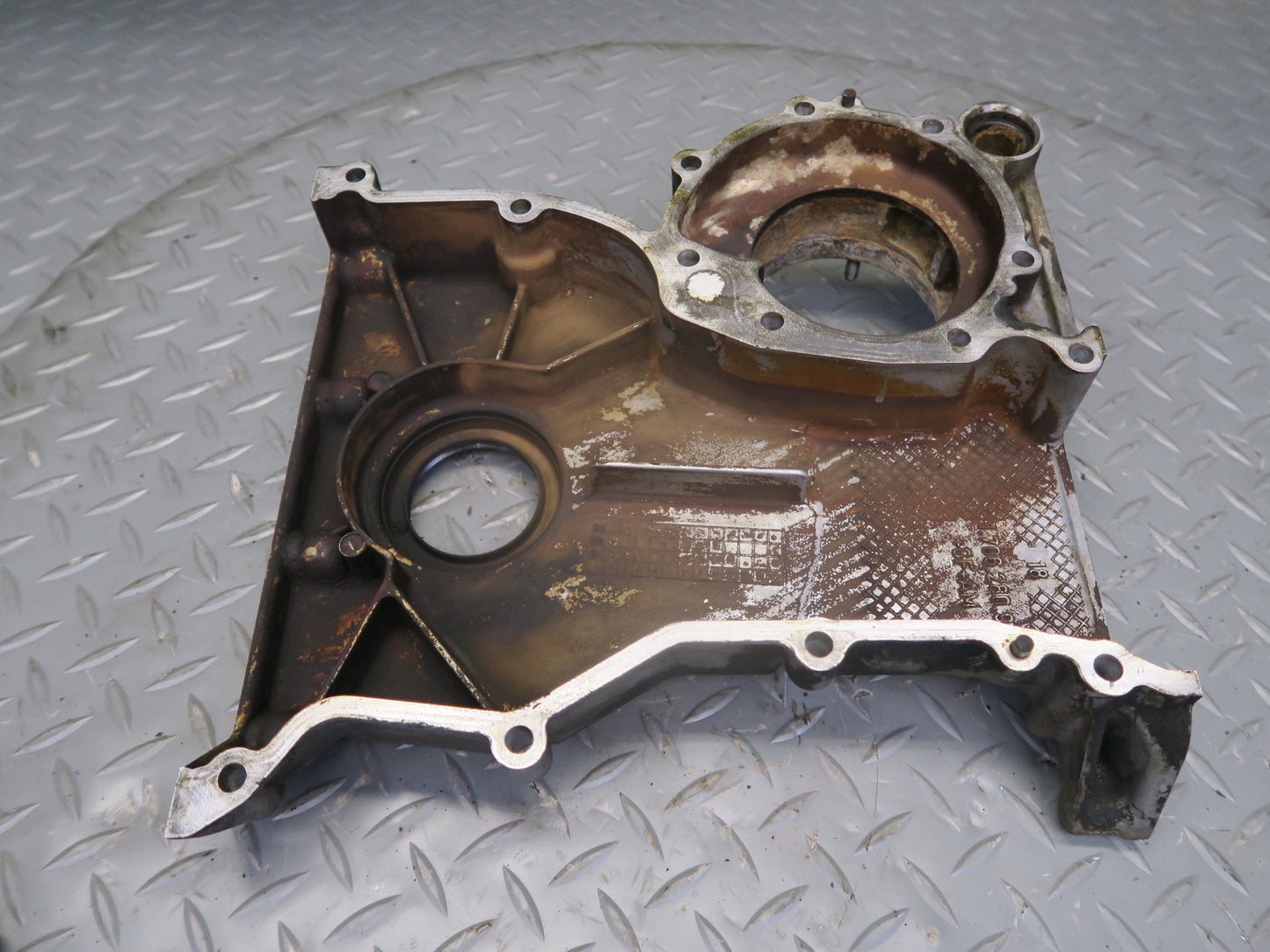 01-06 BMW E53 E46 330Ci M54 M52 Engine Motor Lower Timing Cover 1706280 OEM