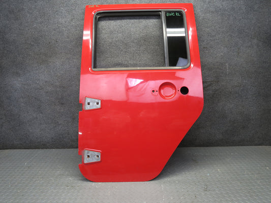 11-18 Jeep Wrangler JK 4-DOOR Rear Left Door Shell Panel RED OEM