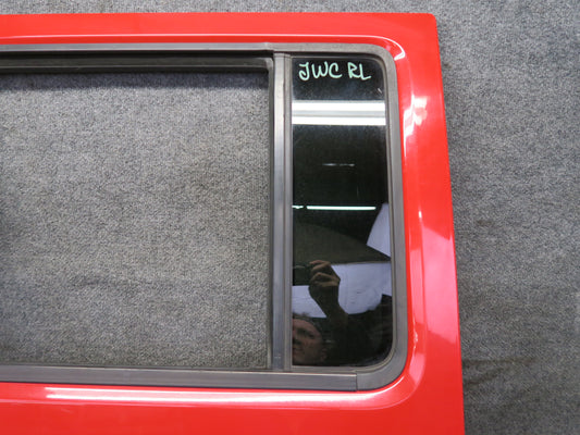 11-18 Jeep Wrangler JK 4-DOOR Rear Left Door Shell Panel RED OEM