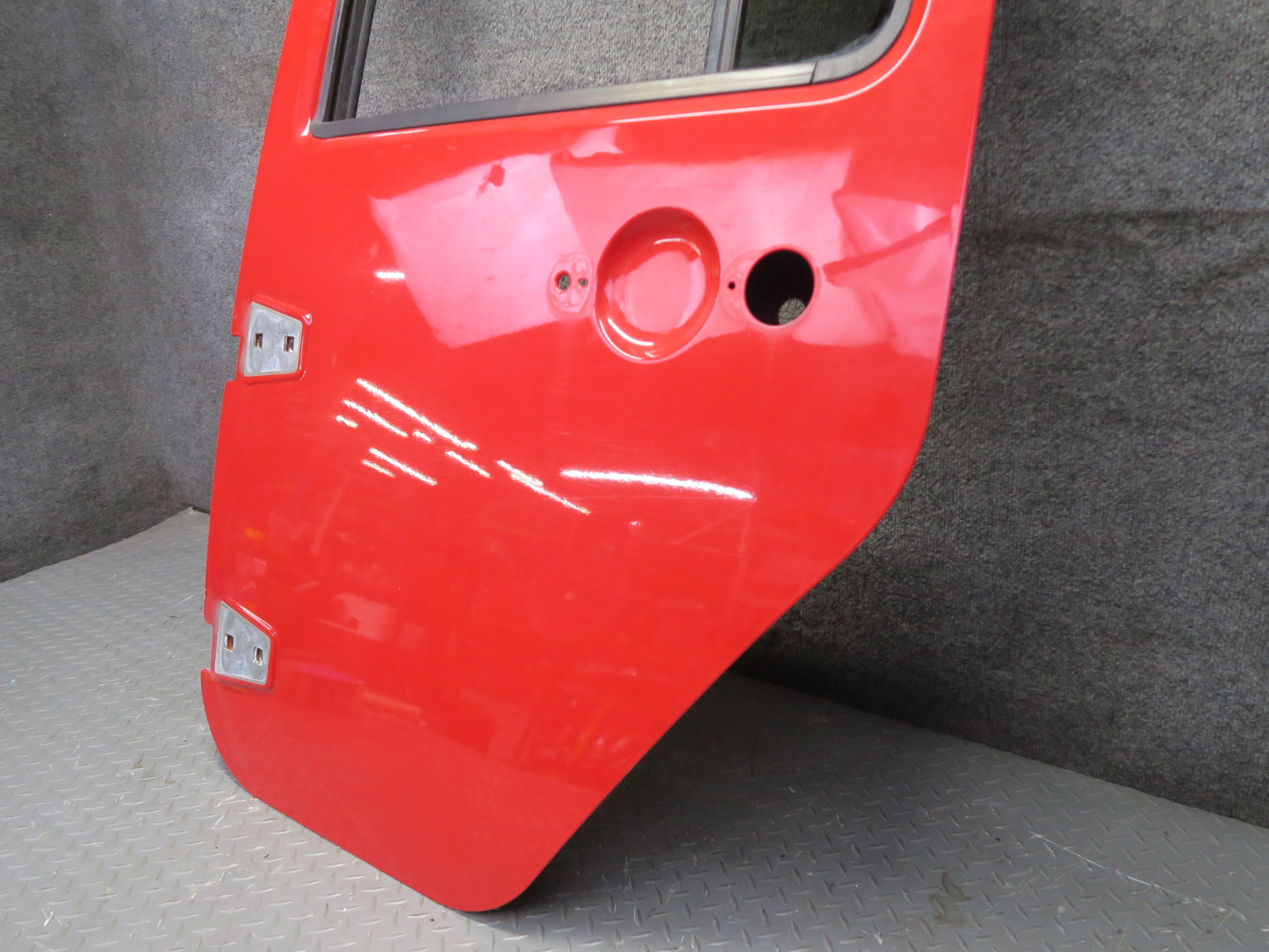 11-18 Jeep Wrangler JK 4-DOOR Rear Left Door Shell Panel RED OEM