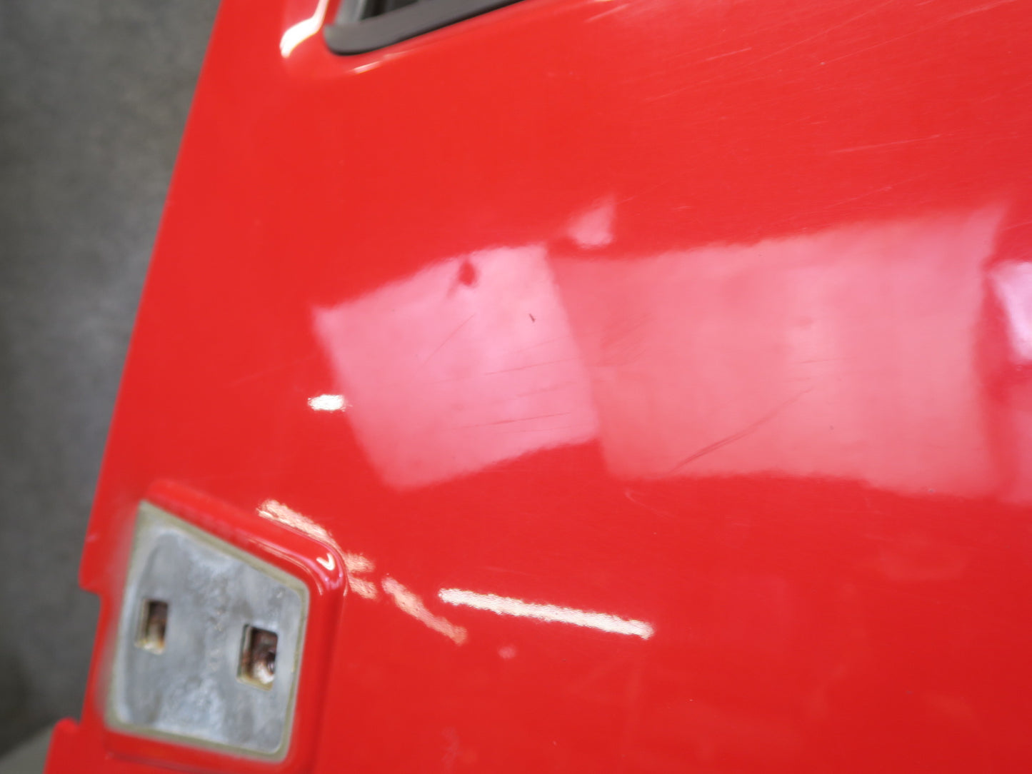 11-18 Jeep Wrangler JK 4-DOOR Rear Left Door Shell Panel RED OEM