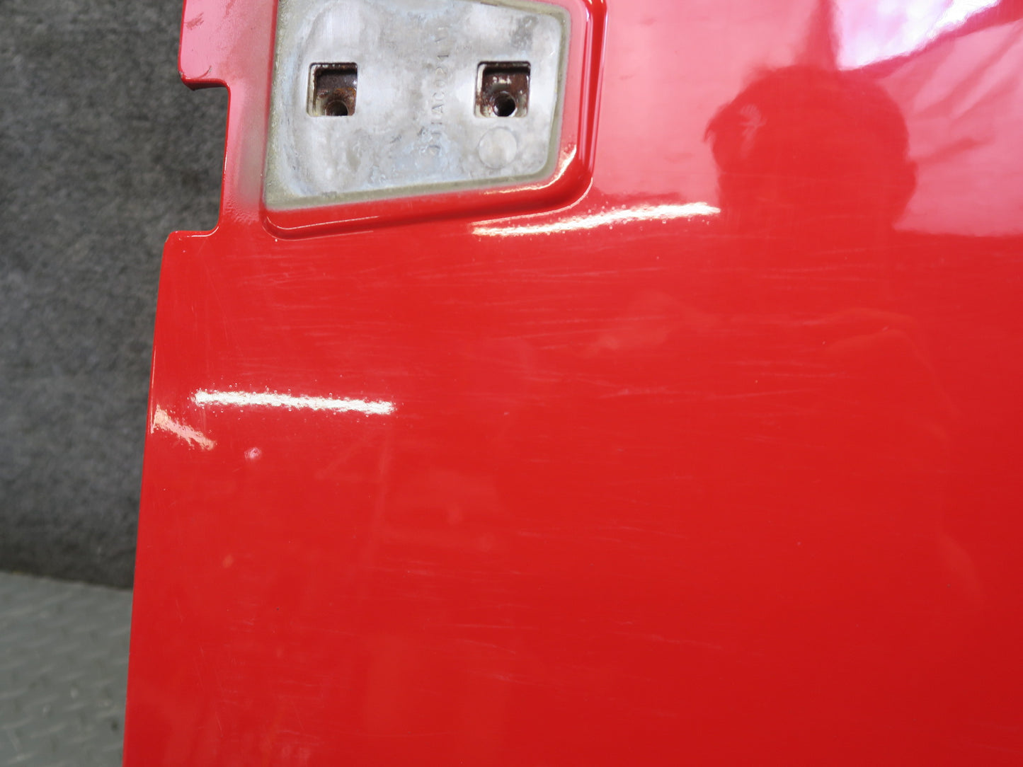11-18 Jeep Wrangler JK 4-DOOR Rear Left Door Shell Panel RED OEM