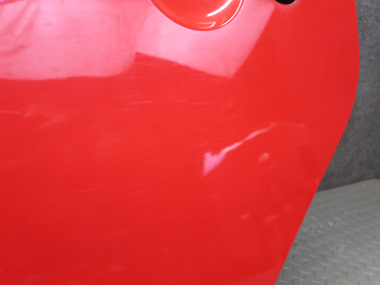 11-18 Jeep Wrangler JK 4-DOOR Rear Left Door Shell Panel RED OEM