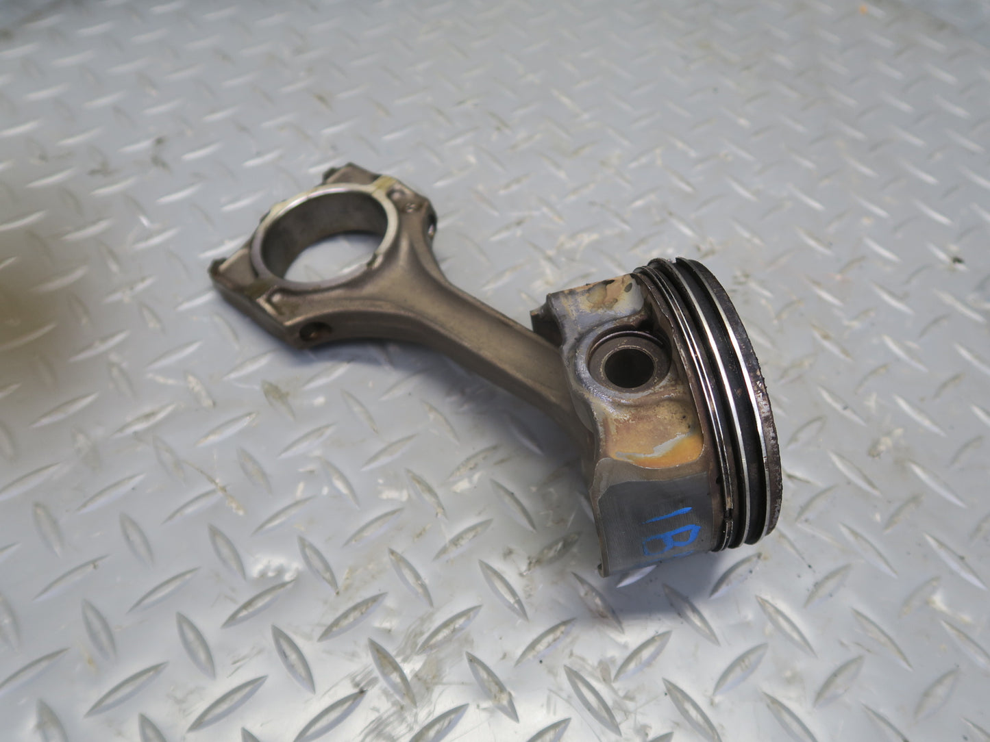 01-06 BMW E46 330ci M54 3.0L Set of 6 Engine Motor Piston w Connecting Rod OEM