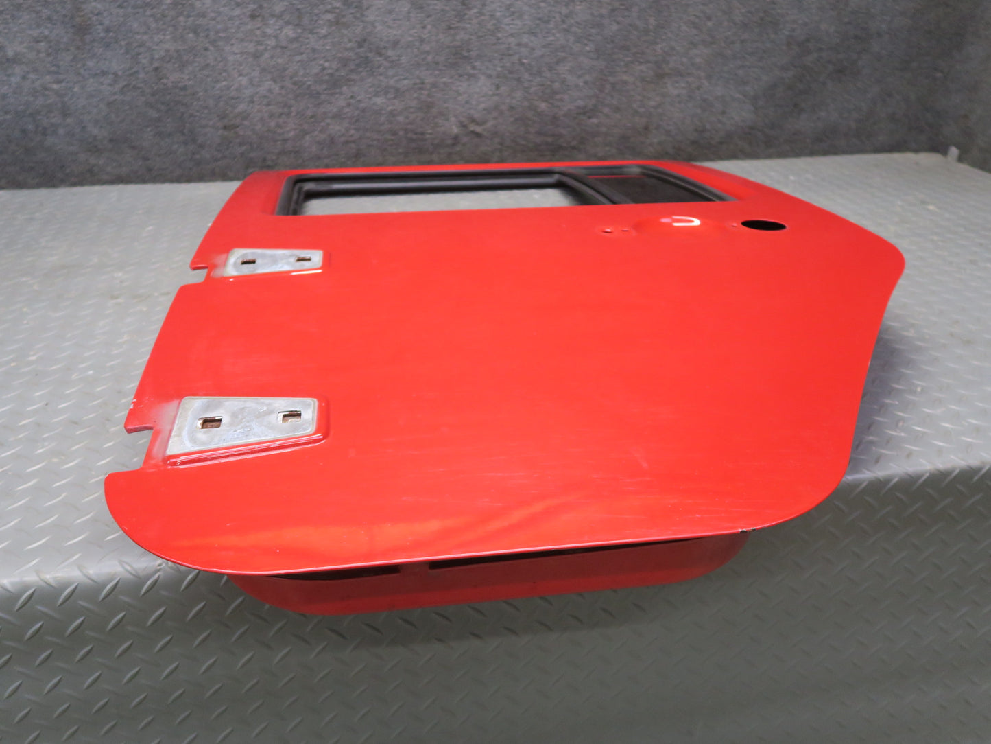 11-18 Jeep Wrangler JK 4-DOOR Rear Left Door Shell Panel RED OEM