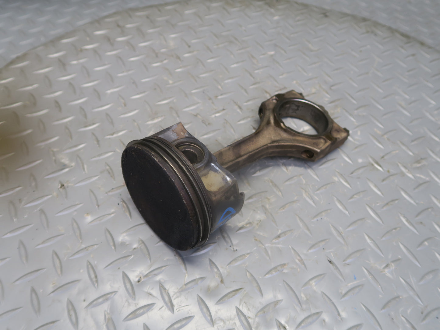 01-06 BMW E46 330ci M54 3.0L Set of 6 Engine Motor Piston w Connecting Rod OEM