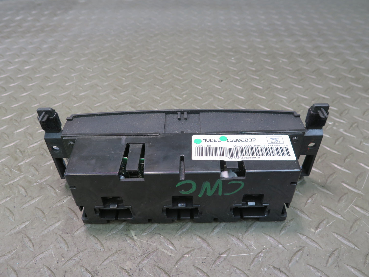 05-13 Chevrolet Corvette C6 A/C Heater Climate Control Switch Panel 15802837 OEM