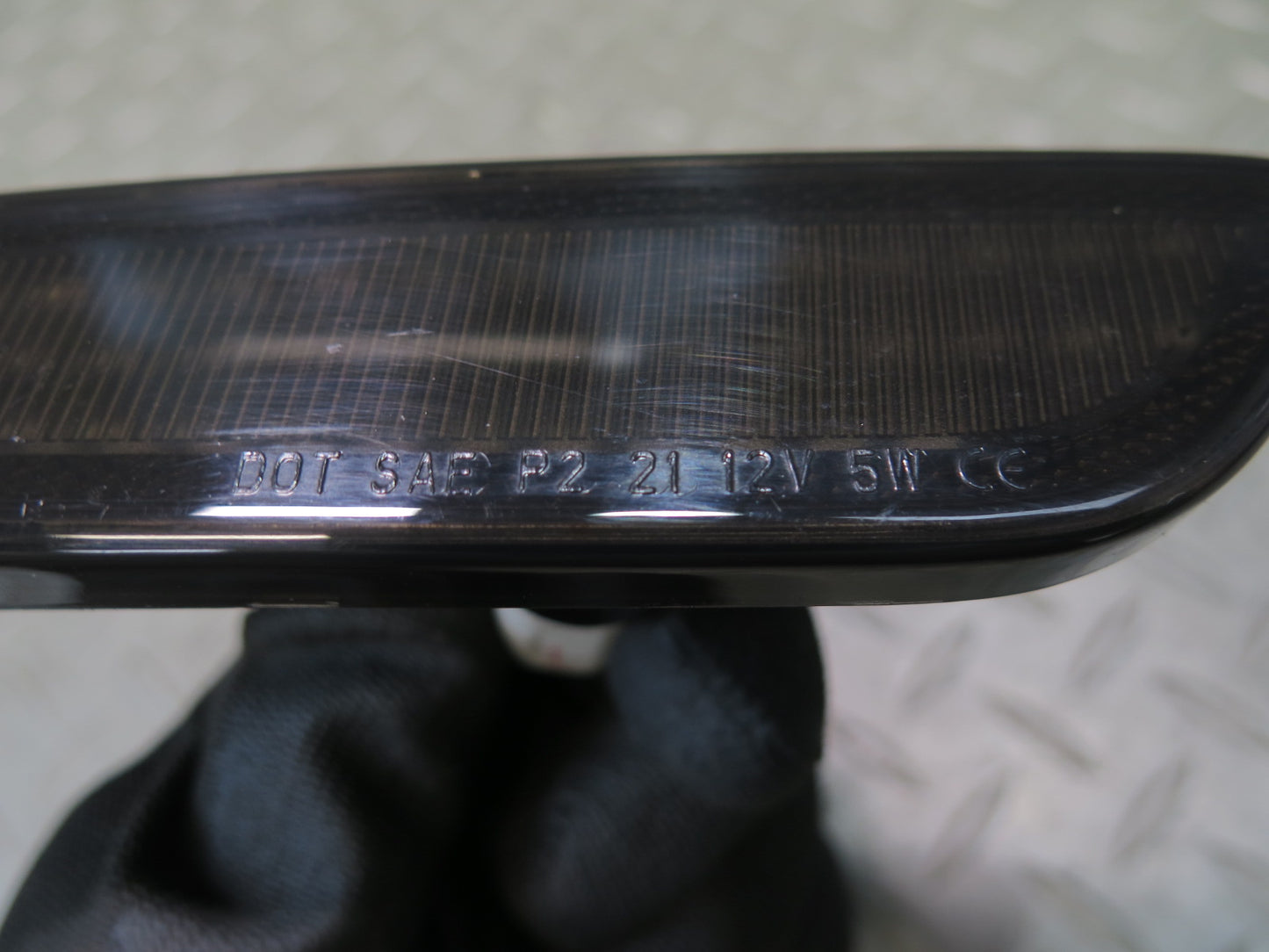 05-13 Chevrolet Corvette C6 Front Left Smoked Marker Light Lamp OEM