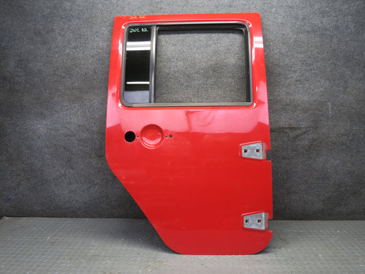 11-18 Jeep Wrangler JK 4-DOOR Rear Right Door Shell Panel RED OEM