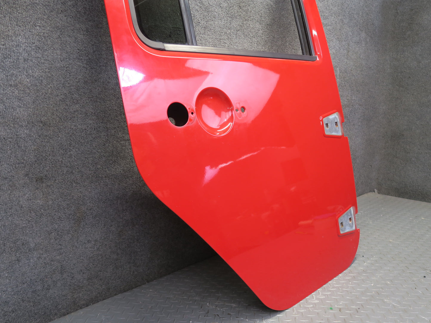 11-18 Jeep Wrangler JK 4-DOOR Rear Right Door Shell Panel RED OEM