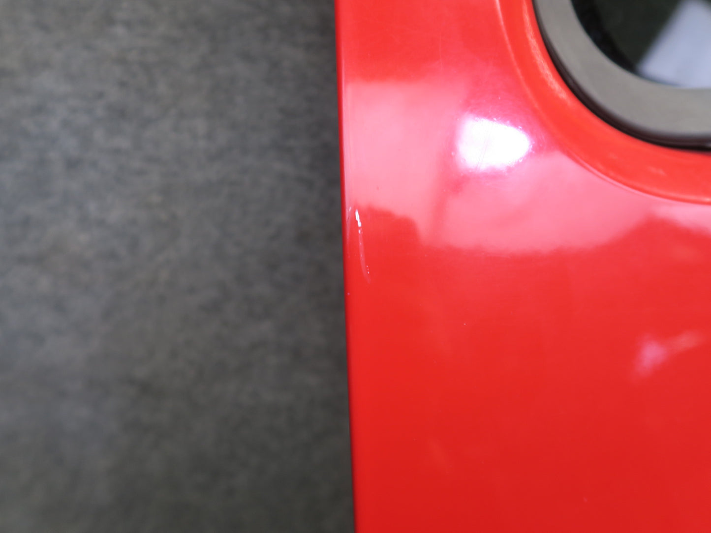 11-18 Jeep Wrangler JK 4-DOOR Rear Right Door Shell Panel RED OEM