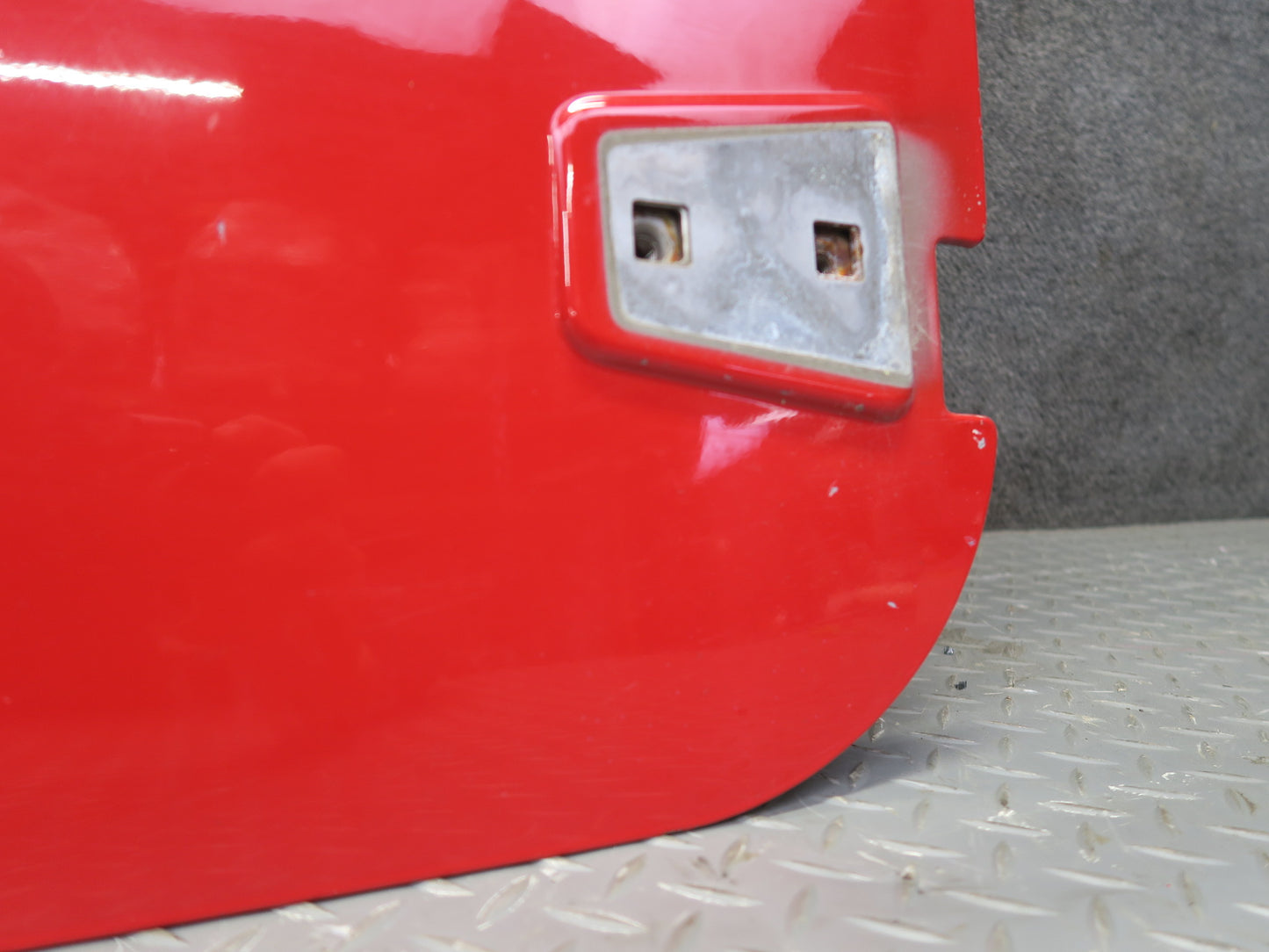 11-18 Jeep Wrangler JK 4-DOOR Rear Right Door Shell Panel RED OEM
