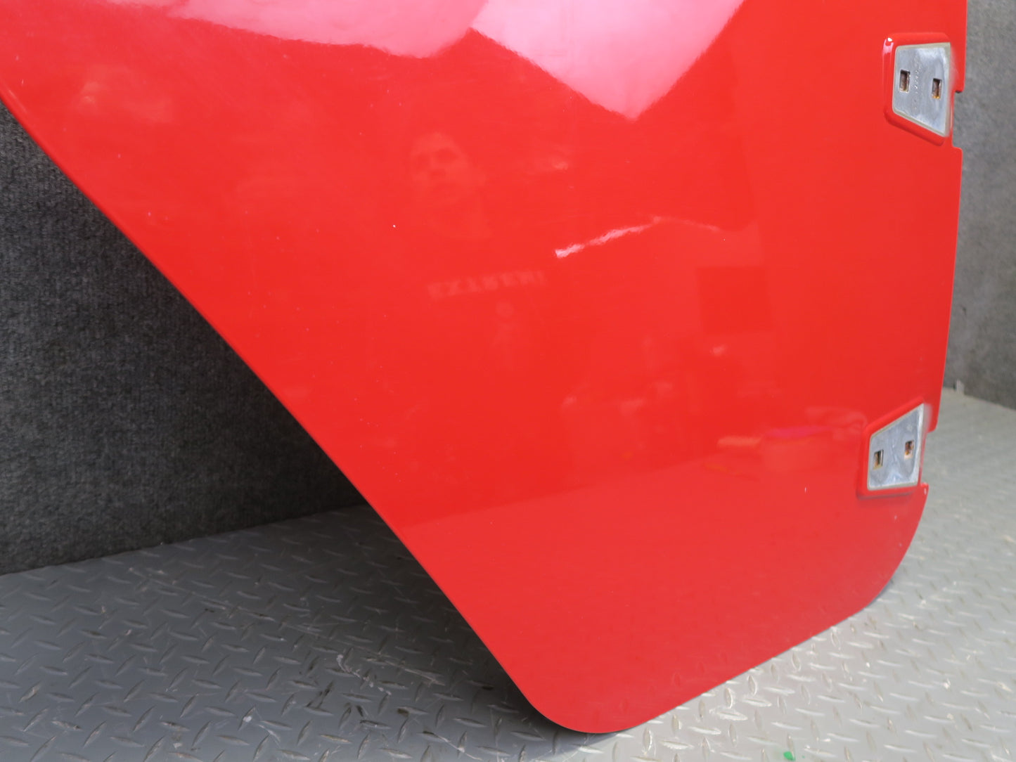 11-18 Jeep Wrangler JK 4-DOOR Rear Right Door Shell Panel RED OEM